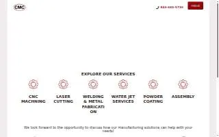 Calder Machine Company Inc website