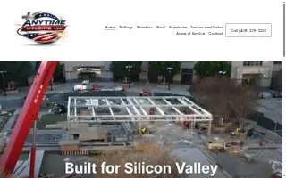 Anytime Welding website