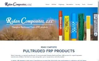 Ridan Composites website
