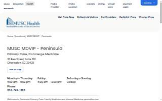 MUSC MDVIP - Peninsula