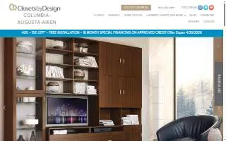 Closets by Design - Columbia website