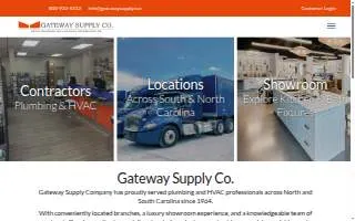 Gateway Supply Co. of Columbia website