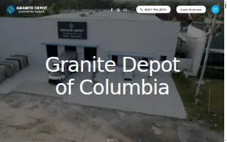 Granite Depot of Columbia website