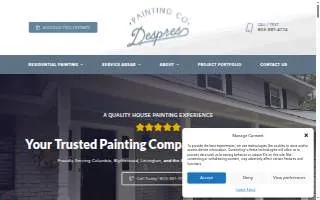 Despres Painting LLC website