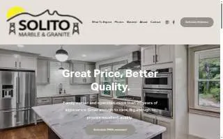 Solito Marble and Granite website