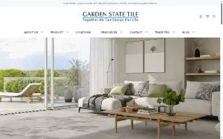 Garden State Tile of Columbia website