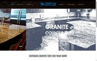 Lifetime Cabinets & Countertops of Chapin website