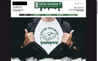 Custom Printwear, Inc. website