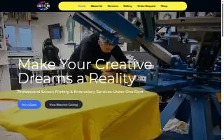 Southern Screen Print & Embroidery website