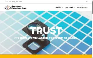Another Printer Inc website