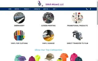 Stitch Wizard, LLC website
