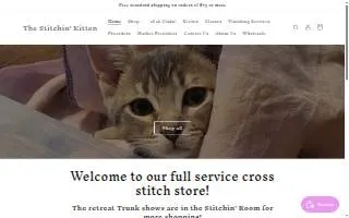 The Stitchin' Kitten website