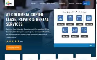 1-800 Office Solutions of Columbia website