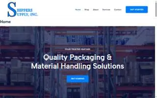 Shippers Supply website