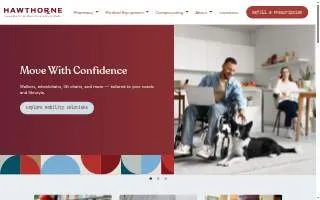 Hawthorne Laurel Pharmacy website