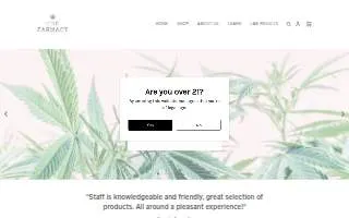 CBD Farmacy of Columbia website
