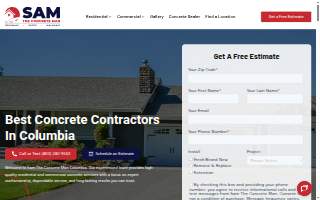 Sam The Concrete Man Columbia