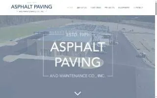 Asphalt Paving and Maintenance Co, Inc. website