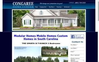 Congaree Home Center website