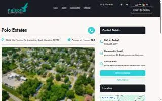 Polo Estates MHC website