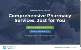 Dottie's Pharmacy Columbia website