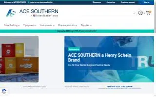 Southern Anesthesia & Surgical website