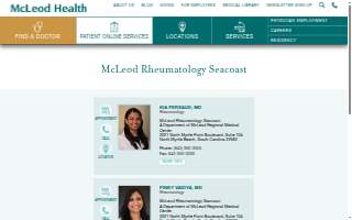 McLeod Rheumatology Seacoast