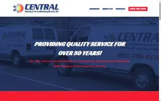 Central Heating & A/C Service, Inc. website