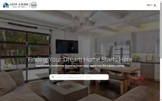 Jeff Cook Real Estate LPT Realty of Lexington website