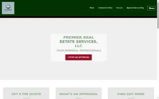 Premier Real Estate Services, LLC website
