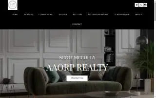 Aaorp Realty website