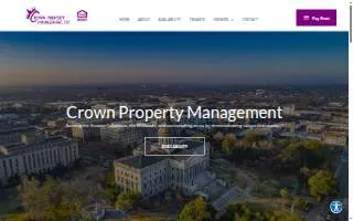 Crown Property Management of West Columbia website