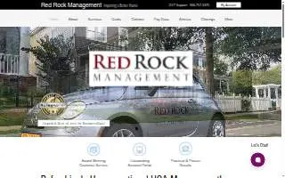 Red Rock HOA Management website