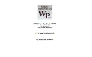 Wright Properties LTD website