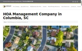 Community Association Management, Limited of Columbia website