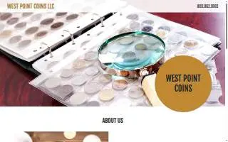 West Point Coins LLC website