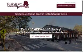 Cross Country Appraisal, LLC website