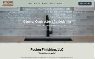 Fusion Finishing, LLC website