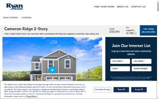 Ryan Homes at Cameron Ridge 2-Story