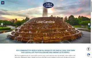 The Ponds at Elliot Lake in Lake Carolina website