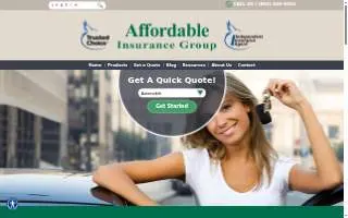 Affordable Insurance Group of Columbia website