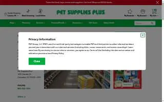 Pet Supplies Plus Columbia - Five Points website
