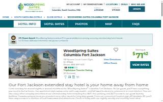 WoodSpring Suites Columbia Fort Jackson