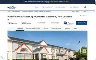 Microtel Inn and Suites by Wyndham Columbia/Fort Jackson N website