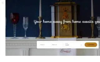 1912 Bed and Breakfast website