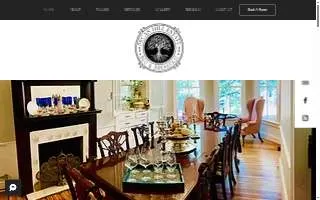 Pecan Hill Estate Bed & Breakfast website