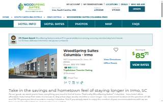 WoodSpring Suites Columbia - Irmo