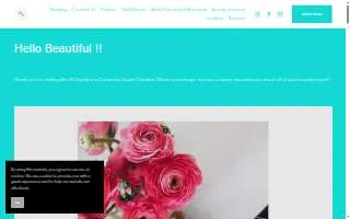 Allure Studios Beauty Bar website
