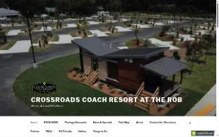 CrossRoads Coach Resort at the ROB website