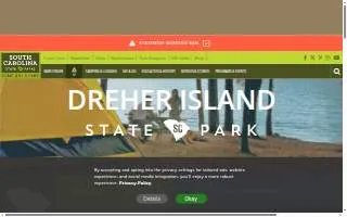 Dreher Island State Park website